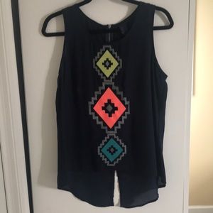 Navy Blue Tanktop